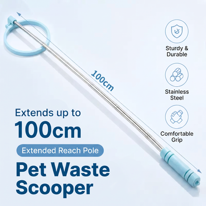 EasyScoop Pro – Extendable Dog Poop Picker Upper, No Bending Required